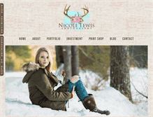 Tablet Screenshot of nicolelewisphotography.com